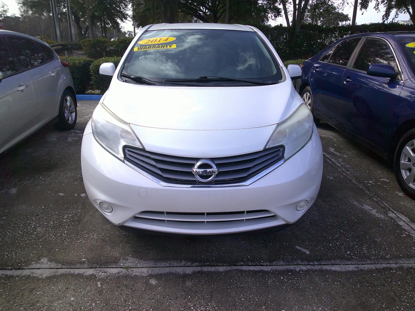 2014 WHITE NISSAN VERSA NOTE S; SV; S (3N1CE2CPXEL) , located at 390 Hansen Avenue, Orange Park, FL, 32065, (904) 276-7933, 30.130497, -81.787529 - Photo#0